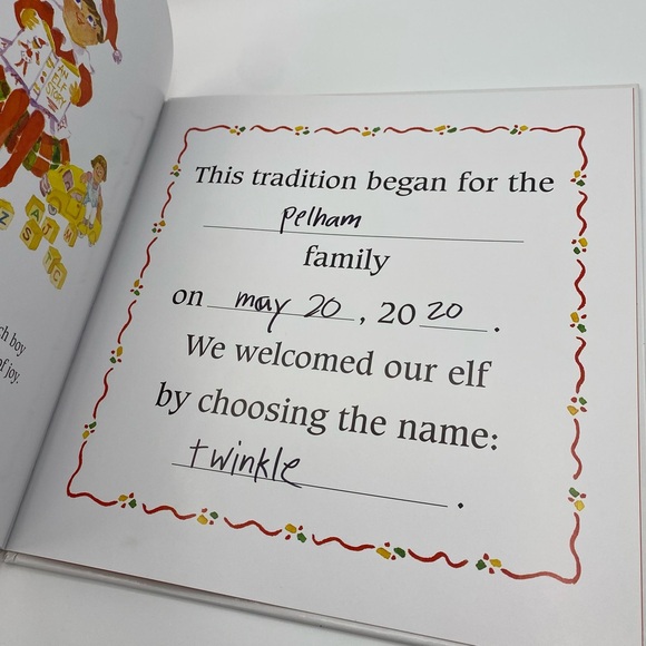 Elf on the Shelf Elf Pets Books Boy Arctic Fox St Bernard Xmas Carol Aebersold - Picture 7 of 15